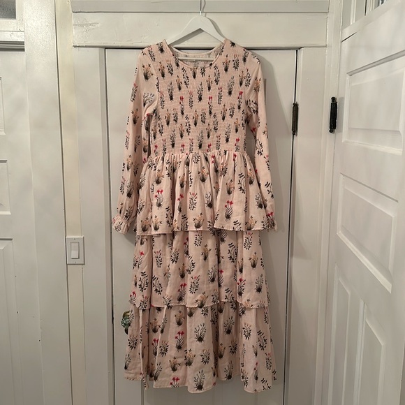 Meadows Floral Printed Tiered Dress - Picture 4 of 10